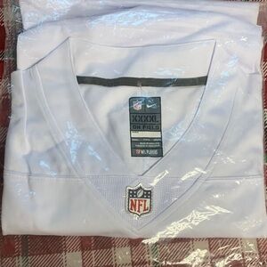 White Baltimore Ravens #8 Jackson Jersey